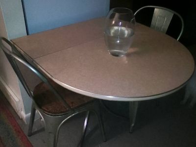 1950s Vintage Drop Leaf Table