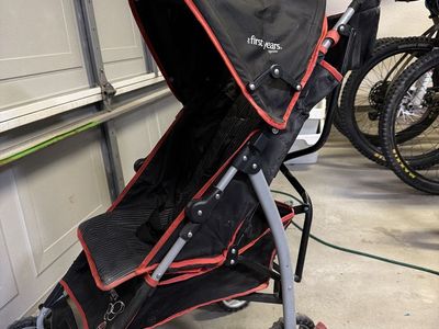 The First Years Ignite Stroller Black and Red