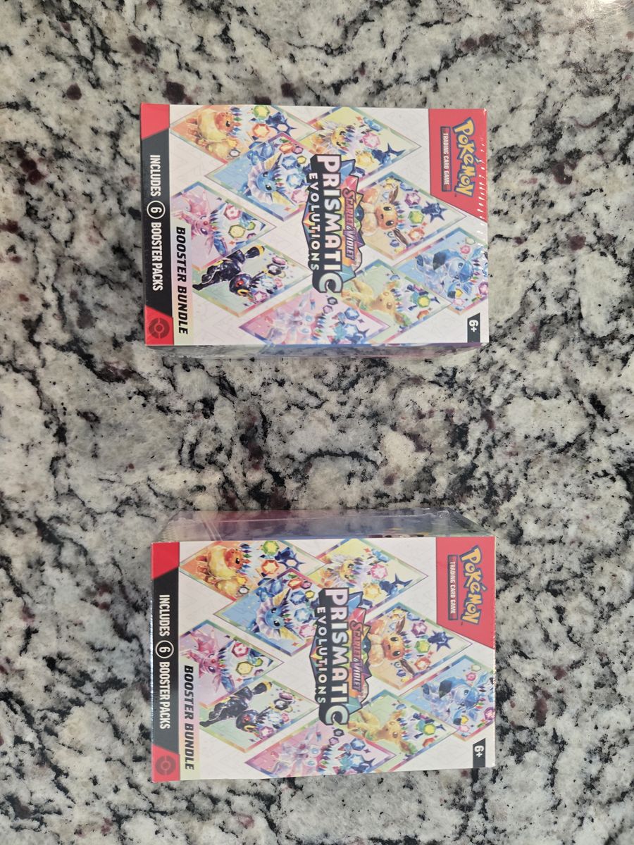 Prismatic evolution pokemon bundle
