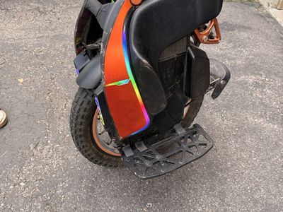 KingSong S19 Pro Electric Unicycle EUC Low Miles with Upgraded Foot Pads