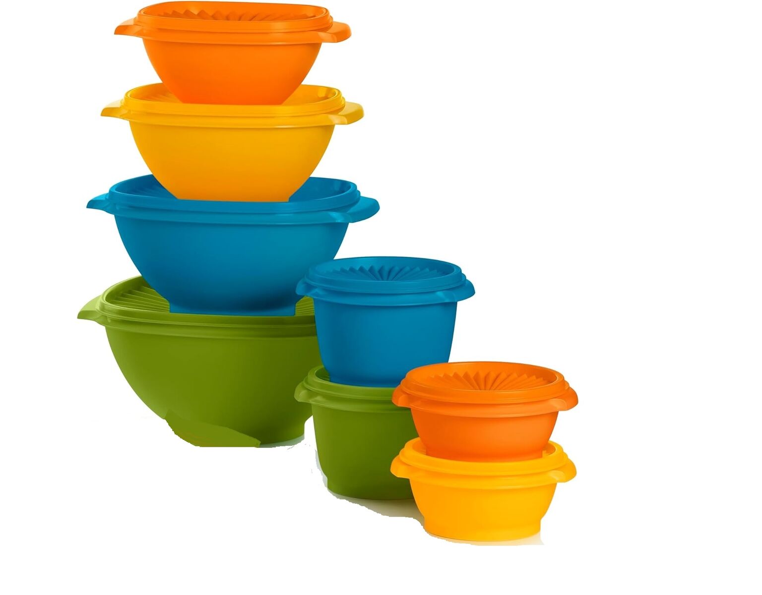 Tupperware Set - NEW Classic Design Retro Colors