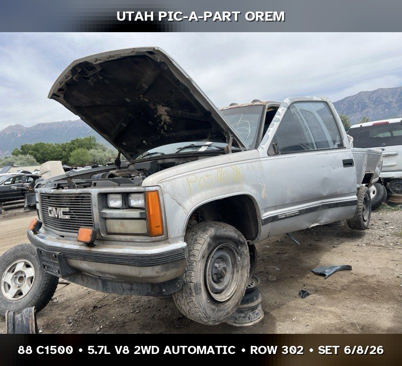 1988 GMC C1500 Parts - UTPAP Orem
