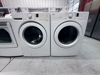 Matching White Ultra Capacity, Lg Washer & Dryer Set!(STACKABLE!)