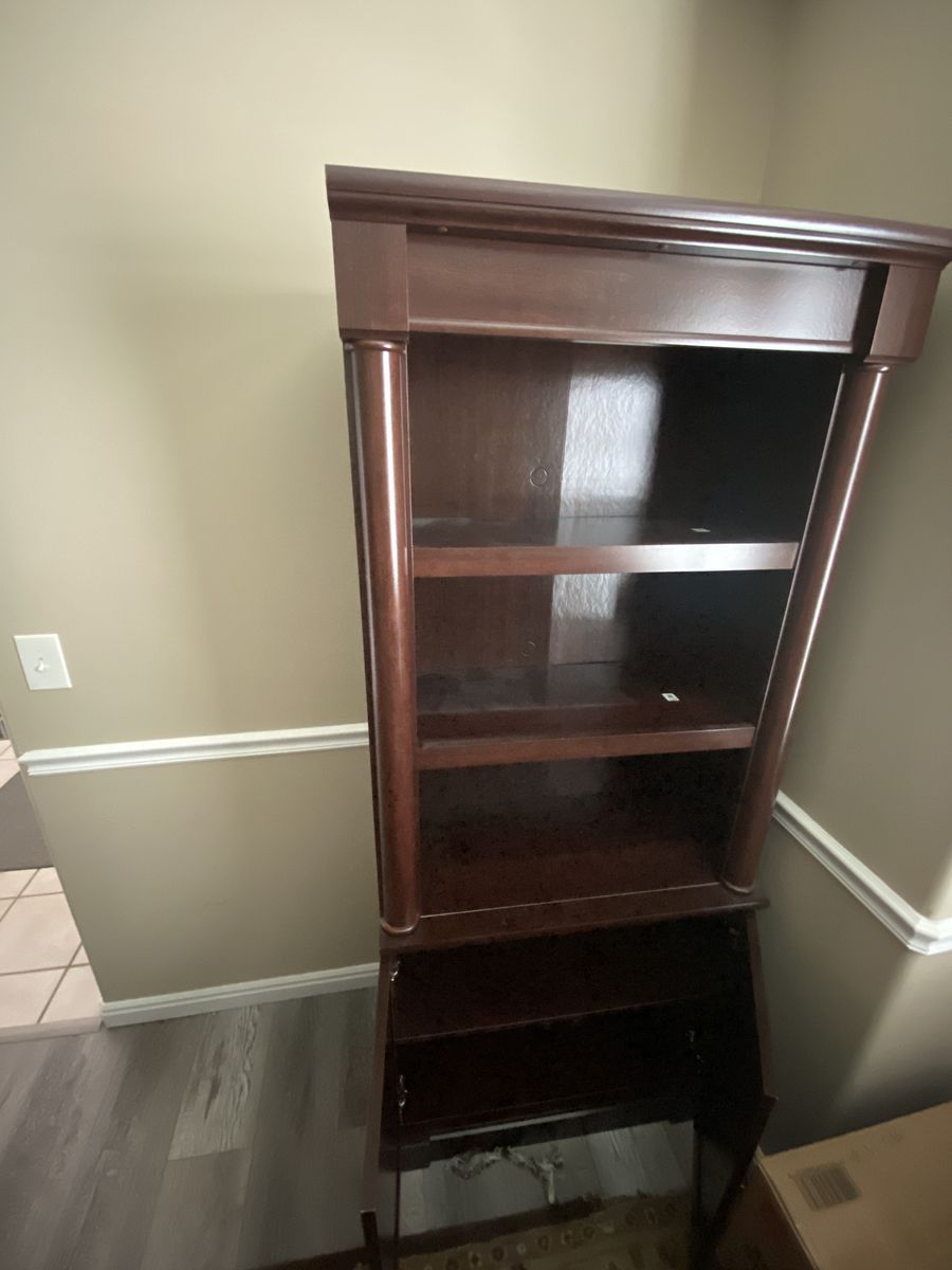 Library Bookcase with Doors