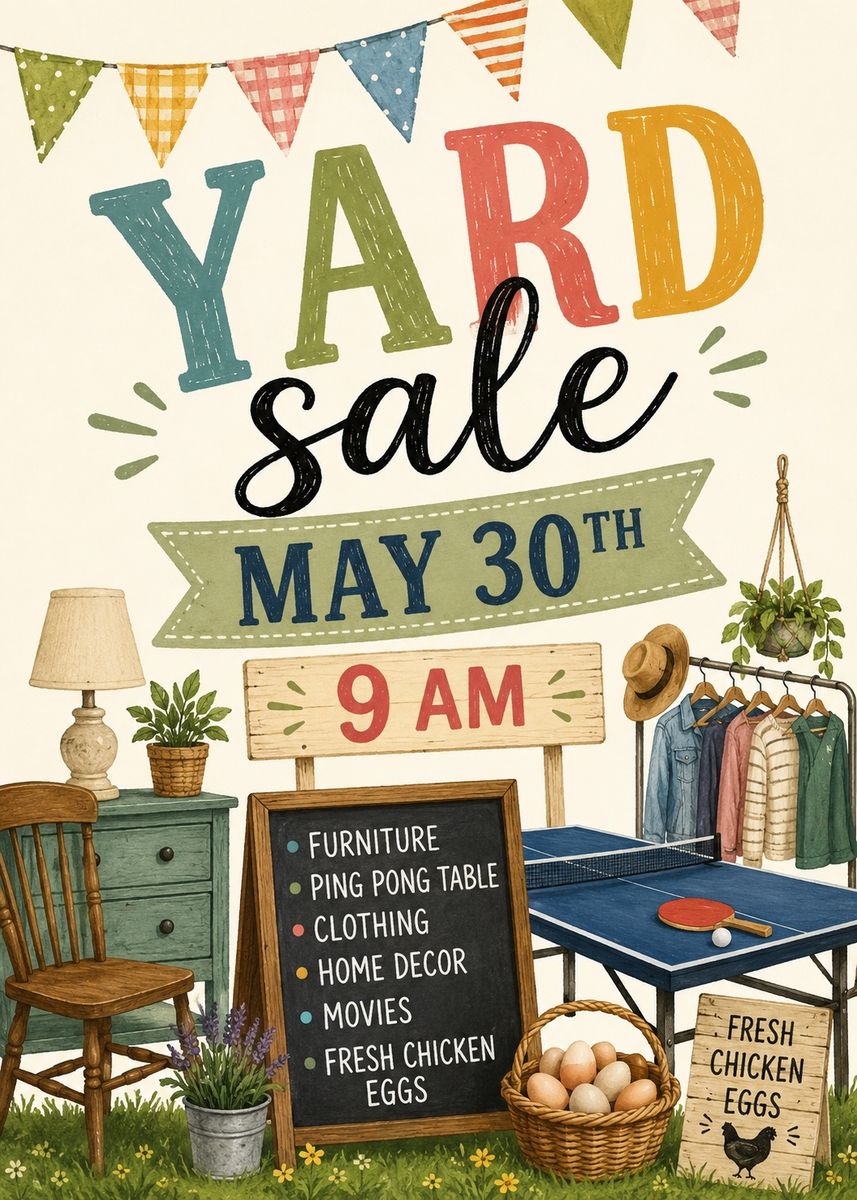 Yard sale! Spanish Fork