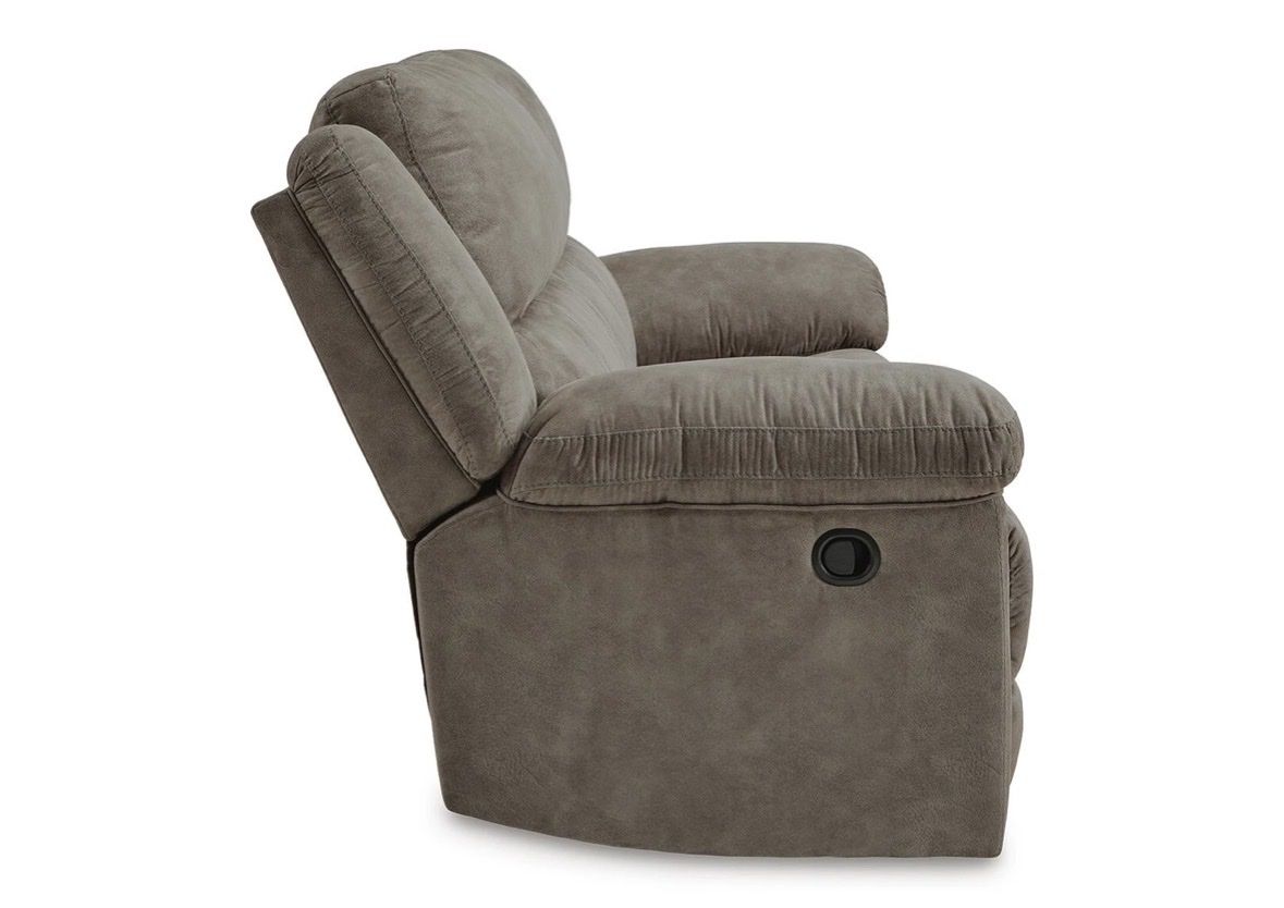 Used Brown Reclining Sofa Sectional - 3 Pieces, Upholstered