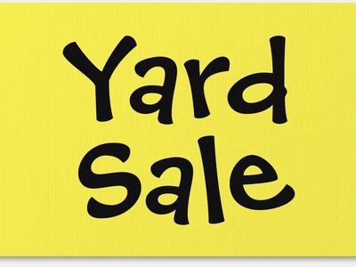 Huge Yard Sale