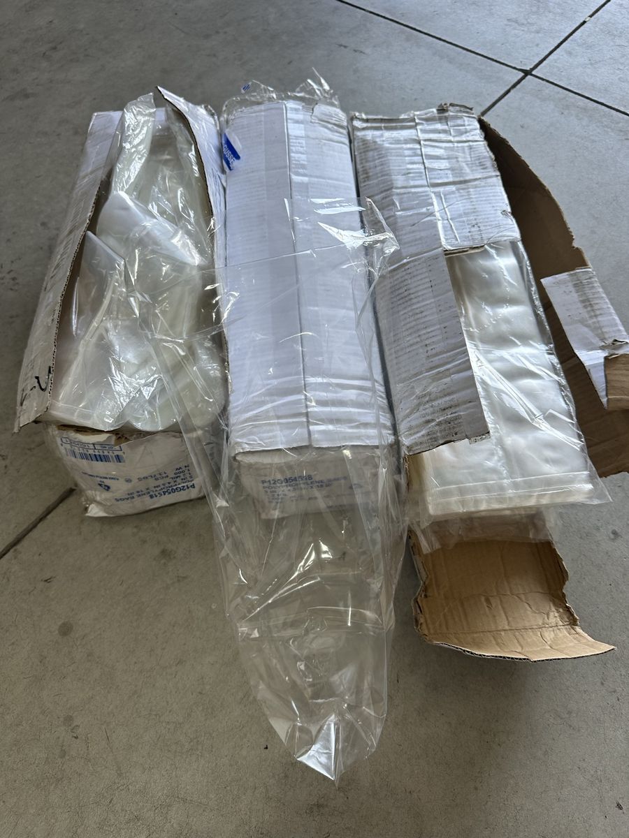 Polypropylene Bags 5 in x 4.5 in x 18 in 1.2 Mil P12G054518 Clear Packaging