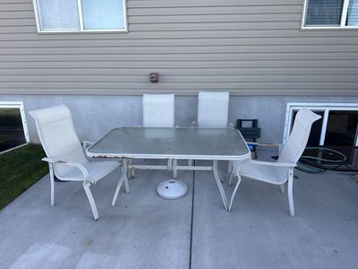 Outdoor Table And Chairs
