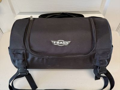 T-Bags Lone Star Saddle Roll Motorcycle Bag Luggage