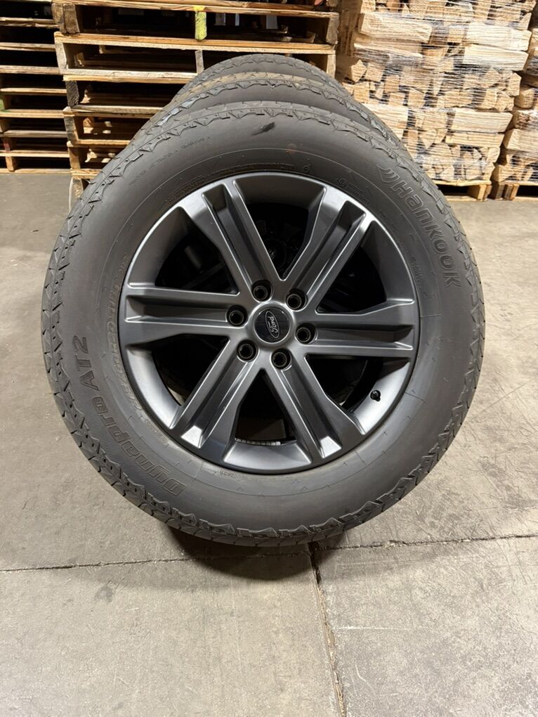 4 20 FORD F-150 OEM Wheels And Tires