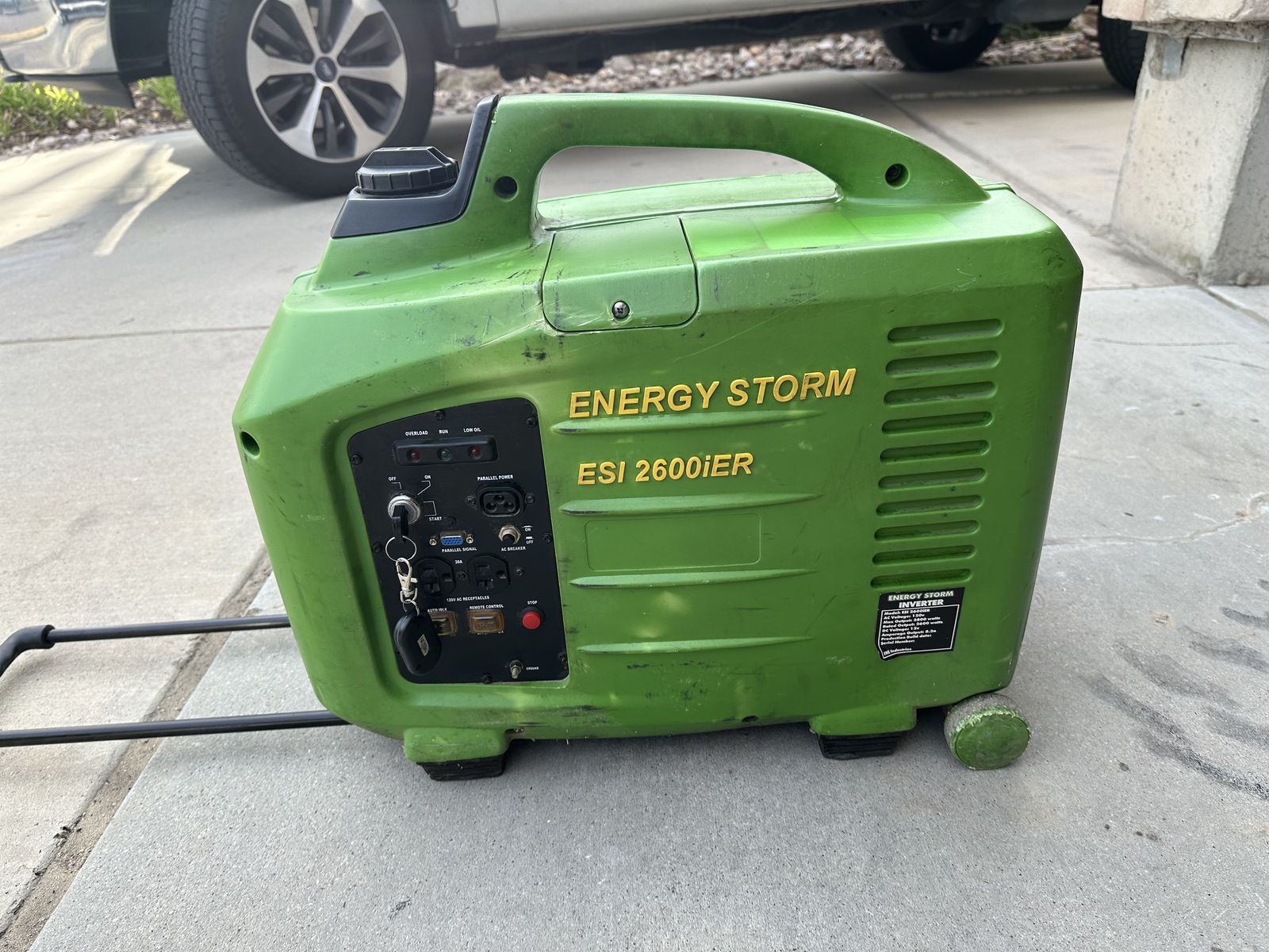 Energy Storm ESI 2600iER Inverter Generator