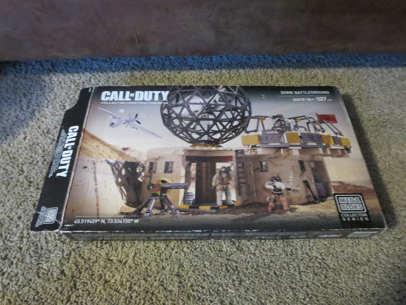 Mega Bloks Call of Duty Dome Battleground Collector Construction Set (06818) 527 Pcs