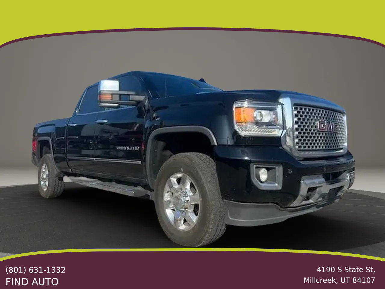 2016 GMC SIERRA 3500HD Denali