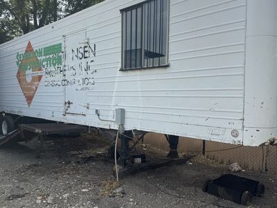Office trailer with storage
