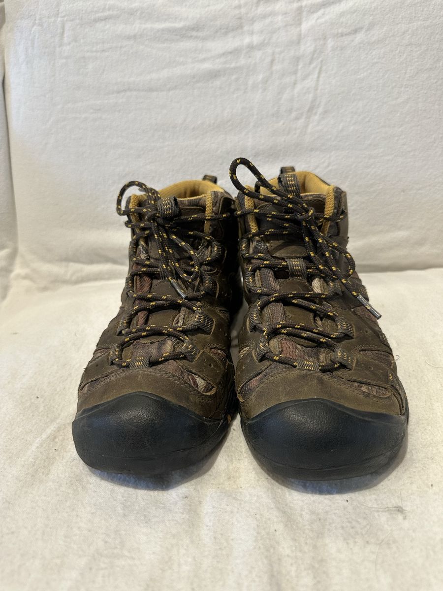 Keen men’s size 8.5 leather/textile WP hiking boots