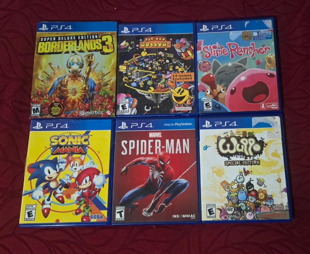 Ps4 games $10 each including Sonic Mania! Trades considered!
