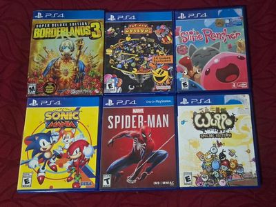 Ps4 games $10 each including Sonic Mania! Trades considered!