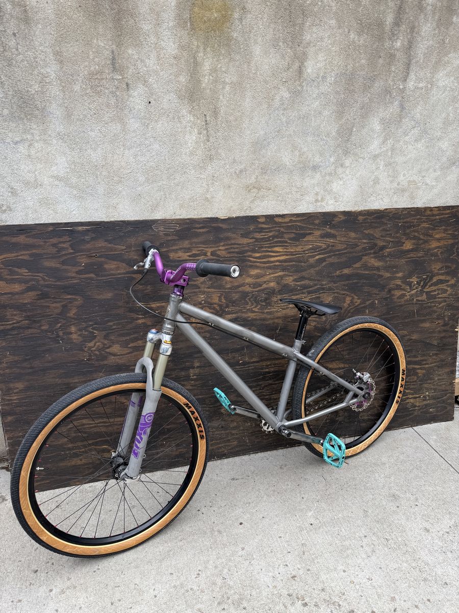 Custom P2 Chromo Dirt Jumper