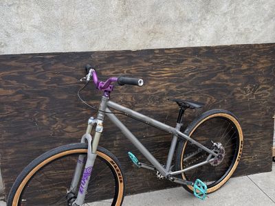 Custom P2 Chromo Dirt Jumper