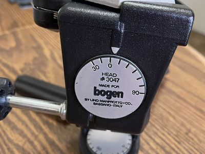 Bogen tri pod head.