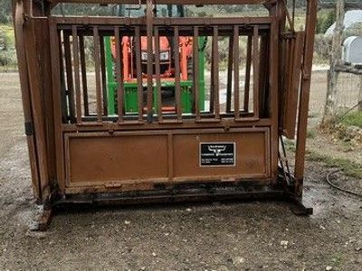 Cattle squeeze chute