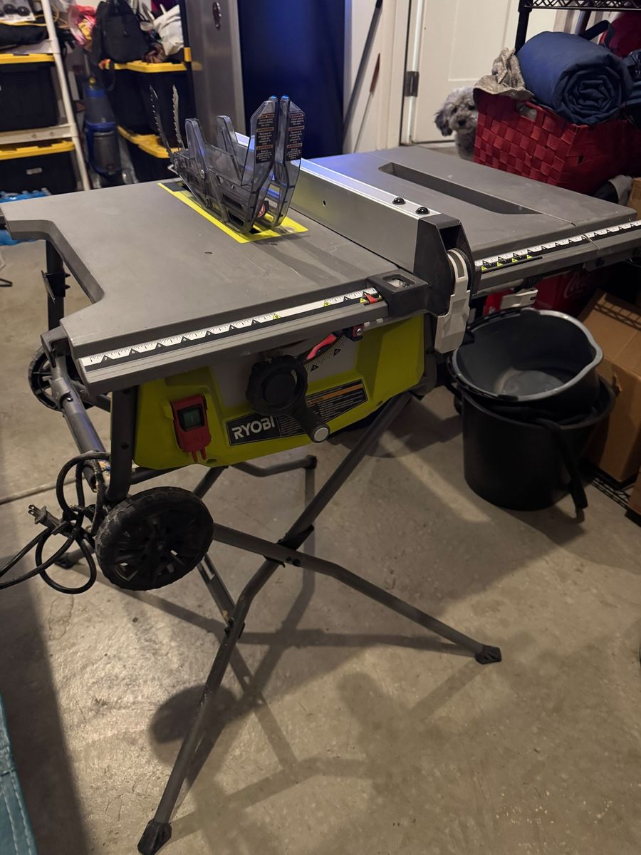 Ryobi table saw