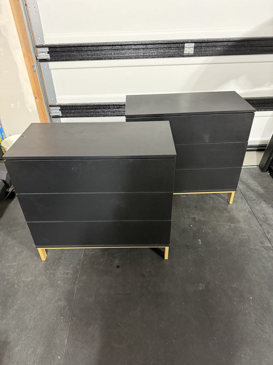 Extra Large Black Nightstands ($50 for one or both for $80)