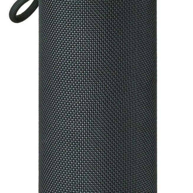 Portable Bluetooth Speaker with LED Light Ring and Carrying Strap