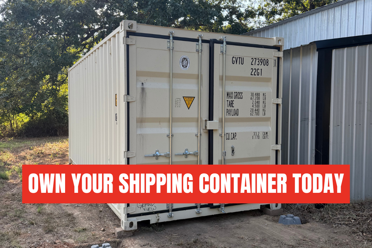 20' Used Shipping Container – Commercial Equipment Storage – Best Prices