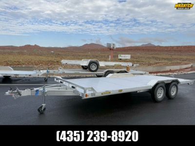Aluma 8.5X18 7K WB18-TA Utility Trailer