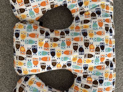 Twin z double Boppy - Colorful Owl Print