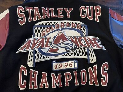 1996 Colorado Avalanche Varsity Jacket XL