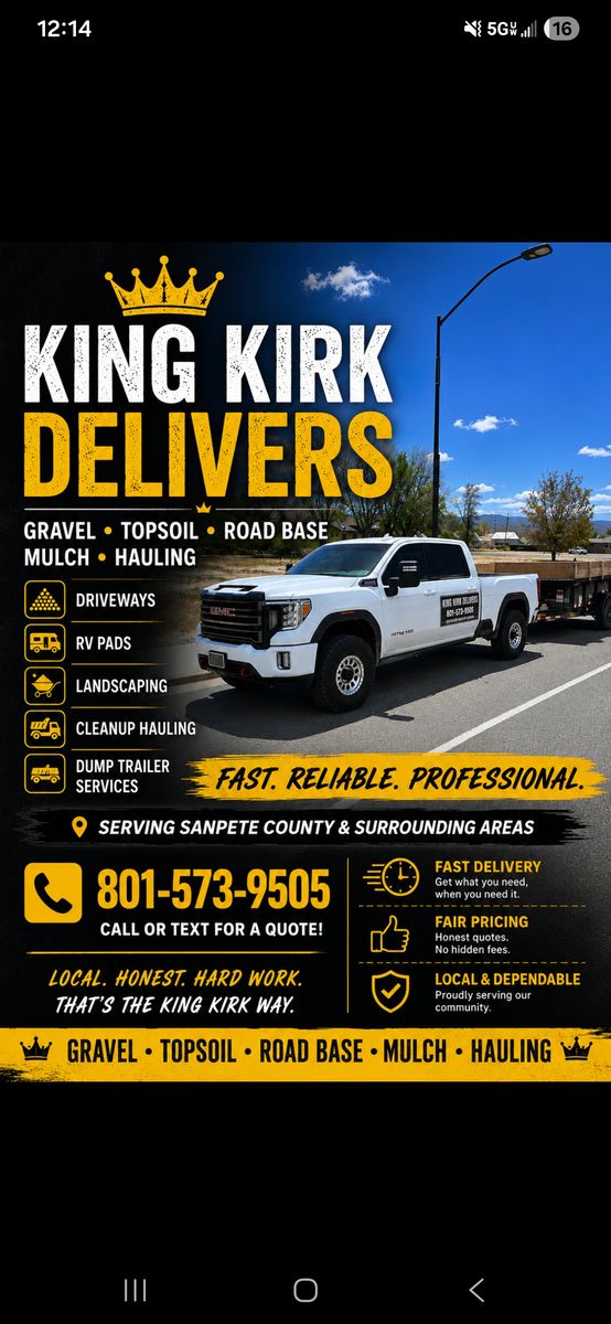 King Kirk Delivers