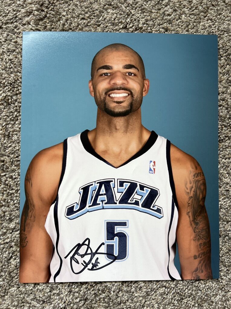 Carlos Boozer Autograph 8x10 Utah Jazz Auto Signed
