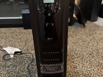 DeLonghi Digital Oil-Filled Radiator Space Heater - Black