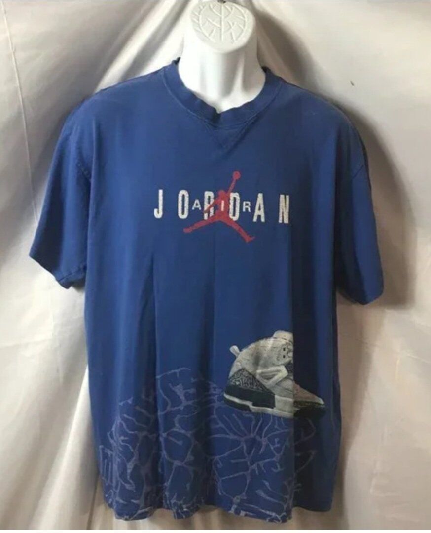 Nike Air Jordan Vintage Spike Lee Aged Tee Shirt