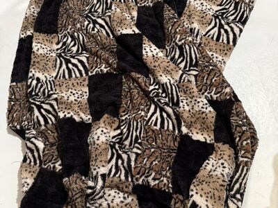 Extremely soft Dennis Basso home brand throw