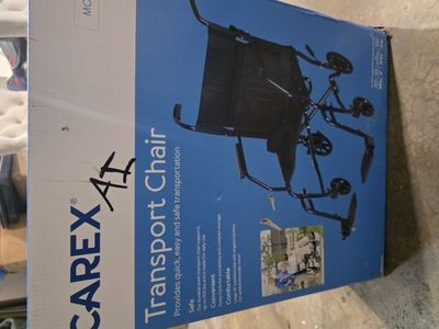 New Carex brand transport chair