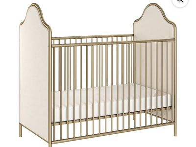 Little Seeds Piper Upholstered Crib/Changing Table