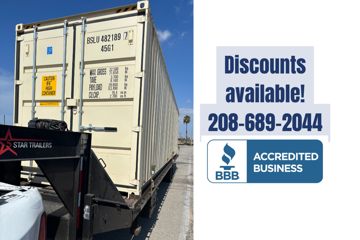 20' Shipping Container – Farm Equipment Protection – Ready to Deliver