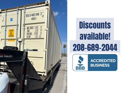 20' Shipping Container – Farm Equipment Protection – Ready to Deliver