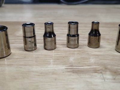 Craftsman 1/4" Drive Metric Sockets, 6 PCS