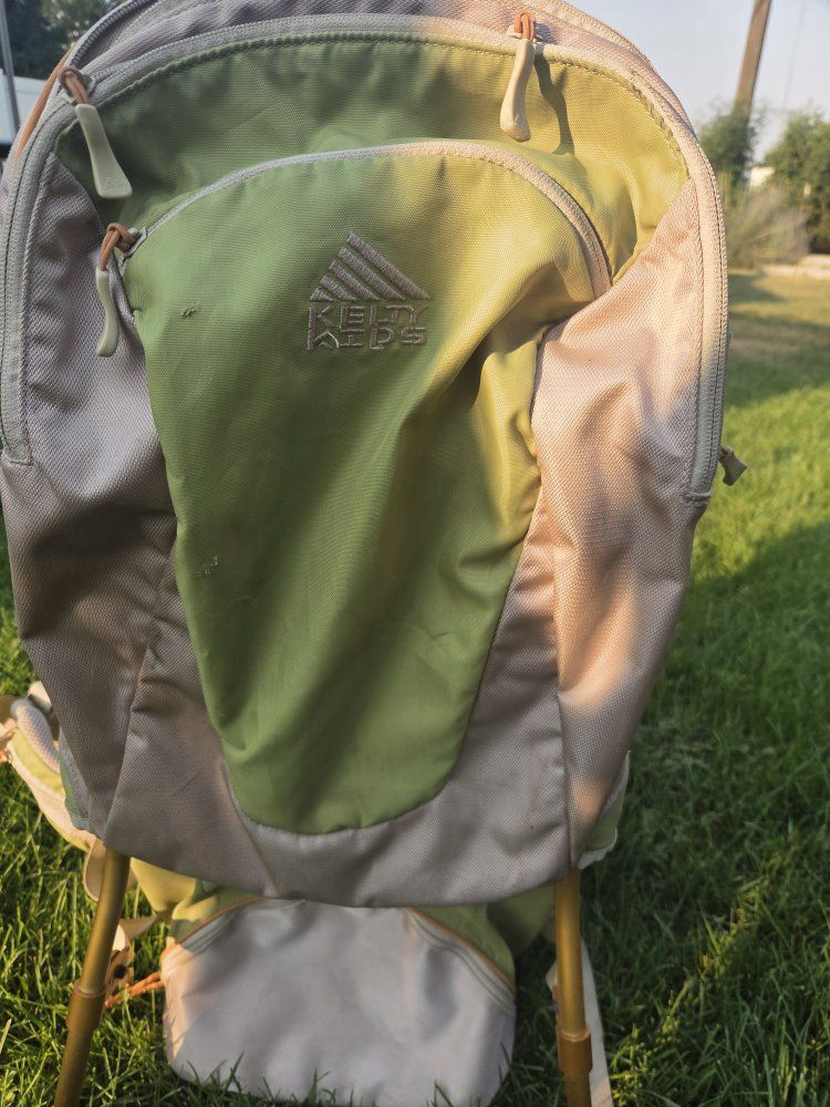 Kelty K.I.D.S. Framed Child Carrier Backpack – Green & Tan