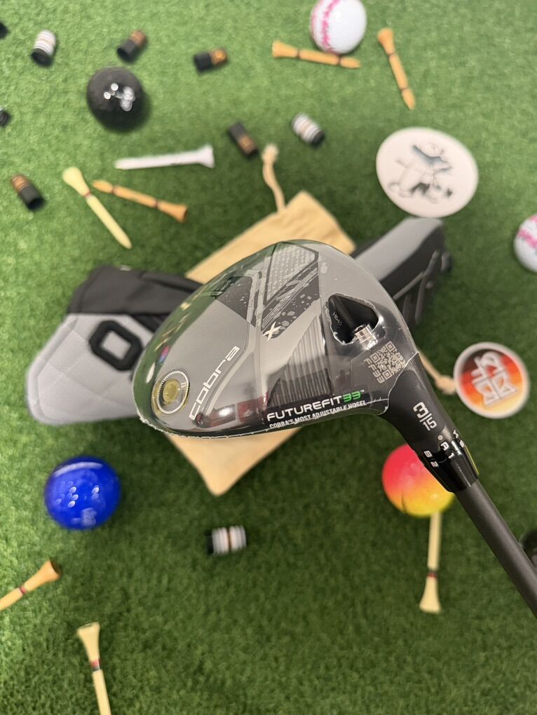 NEW Cobra Optm X 3 Wood Denali Frost Stiff