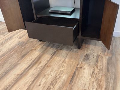 Solid Wood Media Console