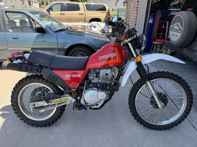 1982 Suzuki SP 250 Enduro