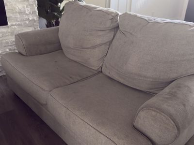 Free 2 loveseats and coffee table
