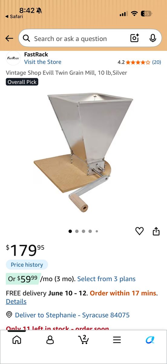 Grain Mill. Brewing, Beer, Homebrew