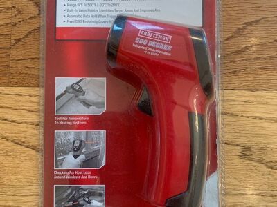 CRAFTSMAN Infrared 500 Degree Thermometer with Laser